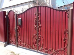 Калитка - пример 1 фото в Фряново